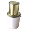 4升圆形油漆锡罐，带盖，锡桶用于胶水，乳胶所有溶剂