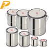 定制尺寸的金属空油漆罐，用于化学涂料墨水溶剂